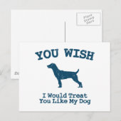 Jagdterer Postkarte (Vorne/Hinten)