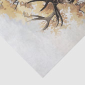 Jagdterer Seidenpapier (Detail)