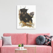 Jagdterer T - Shirt Kaffee Tasse Keramik Ornament  Leinwanddruck (Insitu (Wohnzimmer))