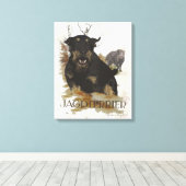 Jagdterer T - Shirt Kaffee Tasse Keramik Ornament  Leinwanddruck (Insitu (Holzboden))