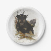 Jagdterer T - Shirt Kaffee Tasse Keramik Ornament Pappteller (Vorderseite)