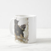 Jagdterer T - Shirt Kaffeetasse (Vorderseite Links)