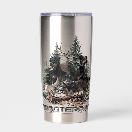Jagdterer Thermobecher (Vorderseite)