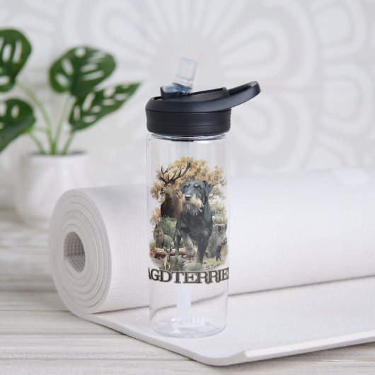 Jagdterer Trinkflasche (Yoga)