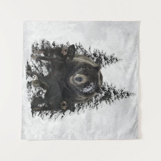 Jagdterer Wandteppich (Vorderseite (Horizontal))