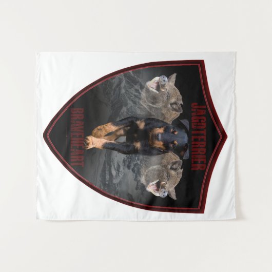 Jagdterer Wandteppich (Vorderseite (Horizontal))