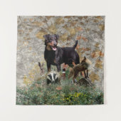 Jagdterer Wandteppich (Vorderseite)