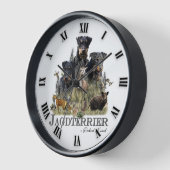 Jagdterers / Renbrad Kennel Uhr (Winkel)