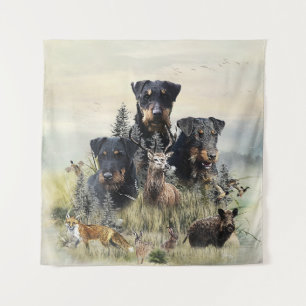 Jagdterers / Renbrad Kennel Wandteppich