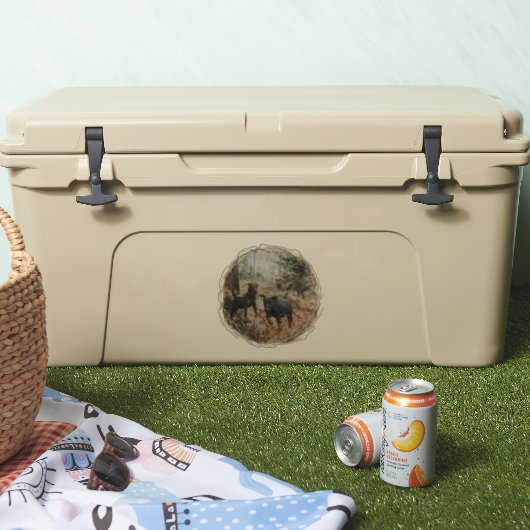 Jagdterrassen, Allround-Jagdhunde. Aufkleber (Kühler)