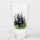 Jagdterre, Deutscher Jagdterrasse Glas (Vorderseite)