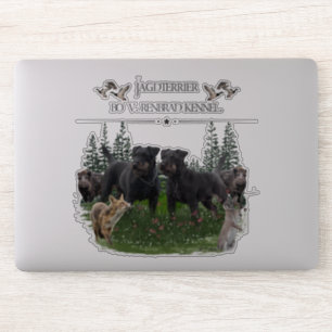 Jagdterre, Deutscher Jagdterrier-Sticker Aufkleber