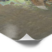 Jagdterre, deutsches Jagdterrasse Poster (Ecke)