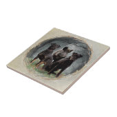 Jagdterre , tapferes Plexiglas Fliese (Seite)