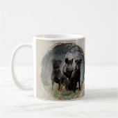 Jagdterre , tapferes Plexiglas Kaffeetasse (Links)