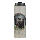 Jagdterre , tapferes Plexiglas Thermosbecher (Vorderseite)