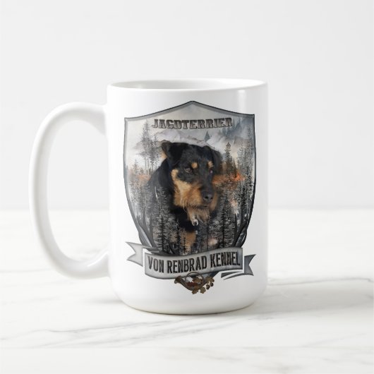 Jagdterrier Apache v. Renbrad Kaffeetasse (Links)