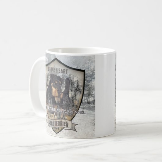 Jagdterrier Apache v. Renbrad Kaffeetasse (Vorderseite Links)