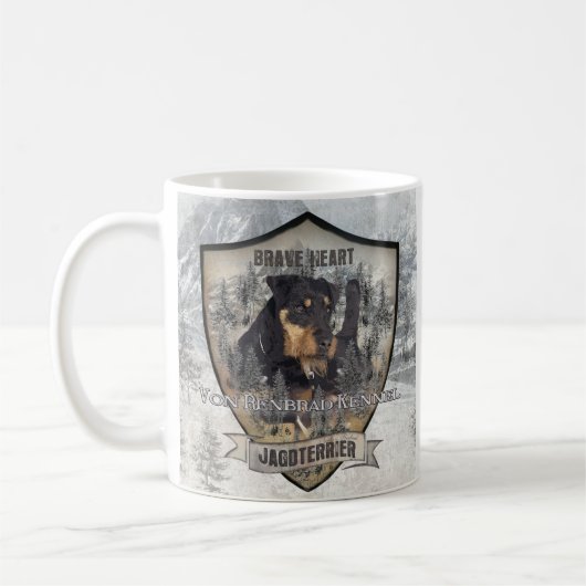 Jagdterrier Apache v. Renbrad Kaffeetasse (Links)