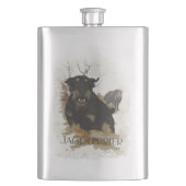Jagdterrier flachmann (Vorderseite)
