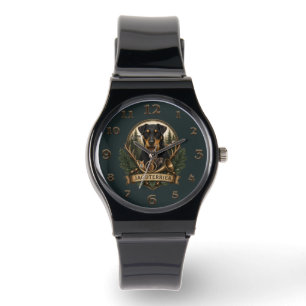 Jagdterrier, Jagd-Logo Armbanduhr