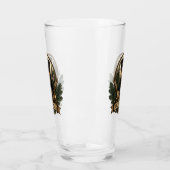 Jagdterrier , Jagd Logo Glas (Links)