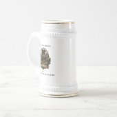 Jagdterrier, Jagdlogo Bierglas (Vorderseite Links)