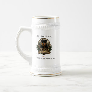 Jagdterrier, Jagdlogo Bierglas