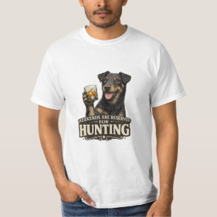 Jagdterrier Lustiger Jagdhund T-Shirt