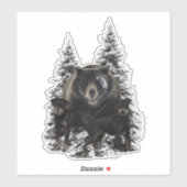 Jagdterrier Sticker (Blatt)