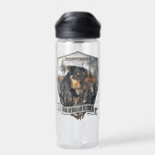 Jagdterrier  trinkflasche (Rückseite)