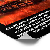 Jagdtiger German Tank Destroyer Print Poster (Ecke)