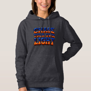 Jage deinem Licht hinterher: Puffy Streetwear Edit Hoodie