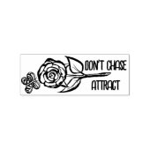 Jage nicht Schmetterlingskunst an der Rose Gummistempel (Prägung)