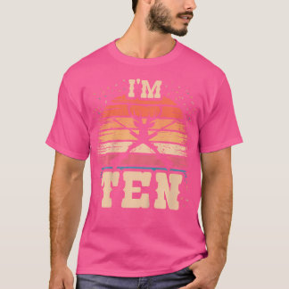 Jagen 10 Jahre alt Geburtstag Junge Mädchen 10. Ja T-Shirt