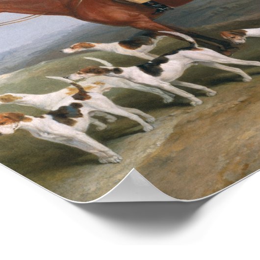 Jagen, 1841 poster (Ecke)