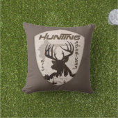 Jagen Abenteuer Quadrat Aufkleber Schlüsselanhänge Kissen (Golfball-Marker)