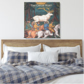 Jagen beginnt Perfekte Ledge Hunting Mome Leinwanddruck (Insitu (Schlafzimmer))