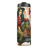 Jagen Belle, Outdoor Style Thermosbecher (Vorderseite)