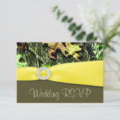 Jagen Camouflage UAWG Wedding Cards RSVP Karte (Stehend Vorderseite)