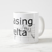 Jagen Deltader großen Kaffee-Tasse Jumbo-Tasse (Vorderseite Rechts)