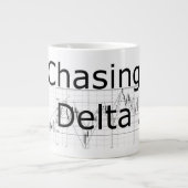 Jagen Deltader großen Kaffee-Tasse Jumbo-Tasse (Vorderseite)