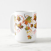 Jagen der Herbst-Brisen-Tasse Kaffeetasse (Vorderseite Links)