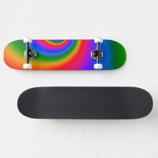 Jagen der Regenbogenwand Skateboard (Horizontal)