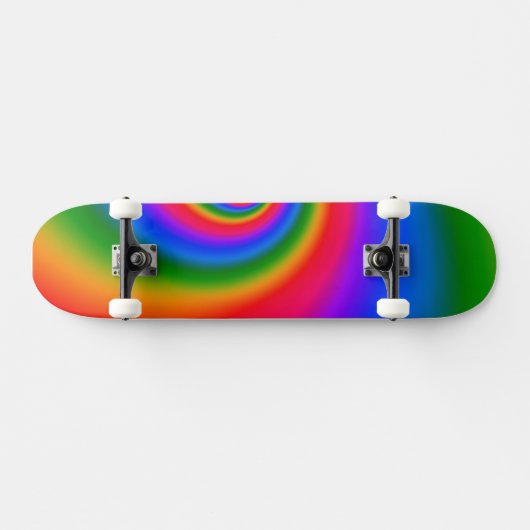 Jagen der Regenbogenwand Skateboard (Horizontal)
