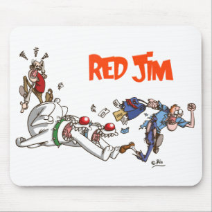 Jagen des Briefträger mousepad