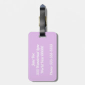 Jagen des Traum-Gepäckanhängers Gepäckanhänger (Rückseite vertikal)