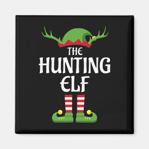 Jagen Elf Familie Matching Gruppe Weihnachten Magnet