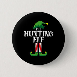 Jagen Elf Matching Family Group Weihnachts-Party Button