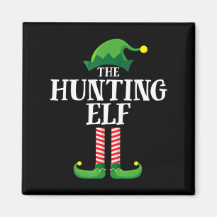 Jagen Elf Matching Family Group Weihnachts-Party Magnet